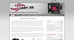 Desktop Screenshot of lady3d.com